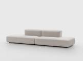 Sectional corner sofa Delano DL36AB PIANCA