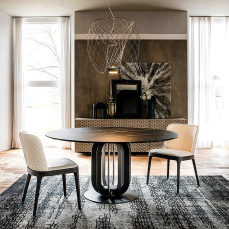 Round dining table CATTELAN ITALIA SOHO KERAMIK