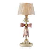 Table Lamp 1365 Pink Bow Metal EPOCA LAMPADARI
