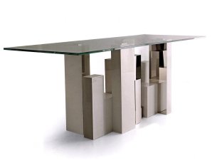 Dining table rectangular City EMMEMOBILI T140ALO + T1400VT