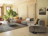 Sectional corner sofa Delano DL36AB PIANCA