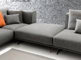 Sectional sofa fabric DALTON SOFT DITRE