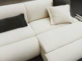 Modular sofa with chaise longue DENVER CORNELIO CAPPELLINI