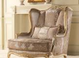 Demi coffee armchair beige BEDDING