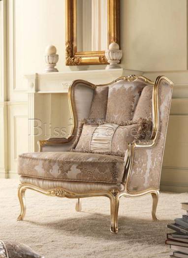 Demi coffee armchair beige BEDDING