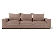 3 seater sofa leather MURRAY 4 AMURA