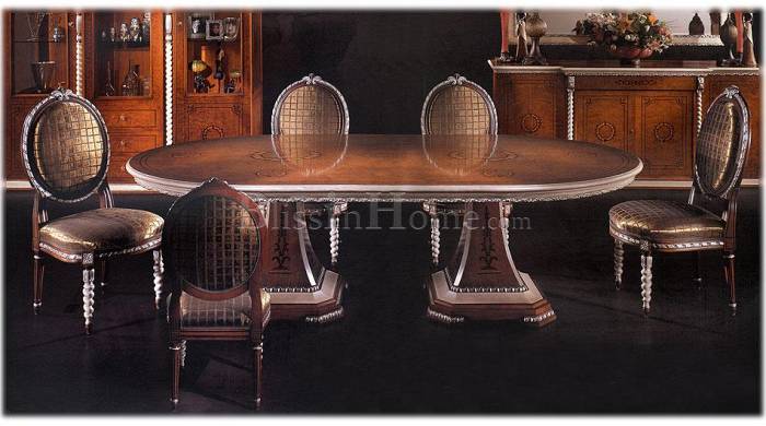 Dining table oval Venice CASPANI TINO L/1340/O/V