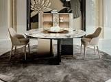 Round dining table IKAT BIZZOTTO 184S
