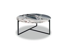 Coffee table round marble ICARO BAXTER