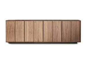 Wooden sideboard with doors BACKDROP BONALDO