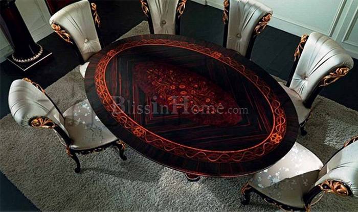 Dining table oval CEPPI 2873
