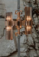 Chandelier OFFICINA LUCE 3151-GG-TC
