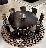 Round dining table DECO CAVIO CASA DC121