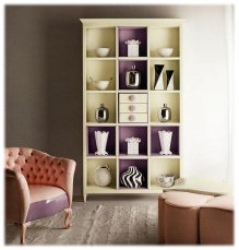 Bookcase HALLEY 13 ABS