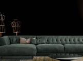 Modular sofa GAMMA ARREDAMENTI MARLON S03 + D31 + PG010