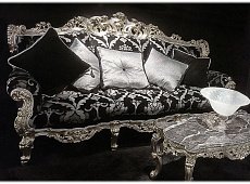 Sofa 3-seat CANTALUPPI Barocco-divano