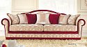 Pondicherry sofa-bed 4 seat red
