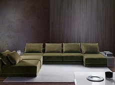 Modular corner sofa FRATELLI RADICE BRANDO LARGE