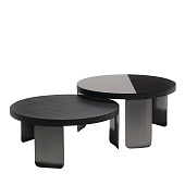 Nesting tables set of 2 round 9020-Point VIBIEFFE