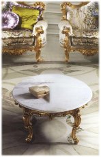 Coffee table round Millionaire uno CASPANI TINO B/1804/1