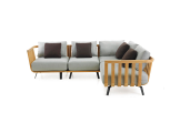 Modular corner sofa WELCOME UNOPIU WELAND90+WELSPA+WELANS90+WELANS130
