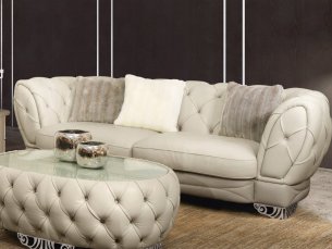 Sofa BM STYLE OTTAVIANO WITH FEET
