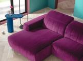 Relaxing 3 seater sofa with chaise longue KENSINGTON FELIS