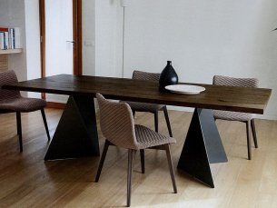 Dining table rectangular DOMITALIA Euclide-F200