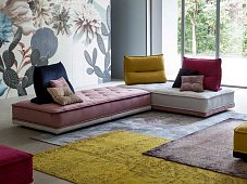 Sectional sofa fabric CARIBE AERRE
