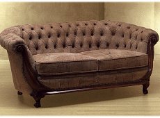 Sofa 2 seat leather Newchester MORELLO GIANPAOLO 450/K 2