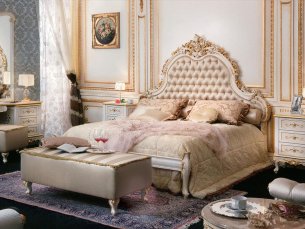 Double bed GINEVRA CARLO ASNAGHI 11340