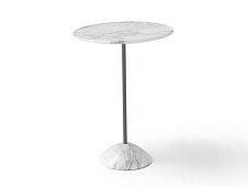 Round coffee table marble HOURGLASS AMURA