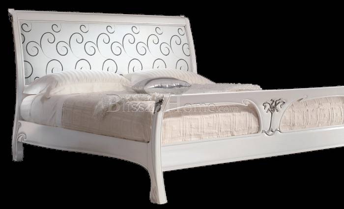 Floriade bed 200x200 858/P white