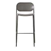 Bar stool 0179-LE Metis Dot gray TRABA