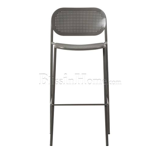 Bar stool 0179-LE Metis Dot gray TRABA