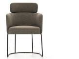Chair fabric with armrests CLAIRE CLAIS1000 DITRE