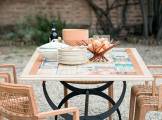 Dining table rectangular outdoor MIRTO UNOPIU MITAVTC