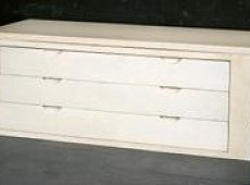 Montalcino dresser wardrobe wide white