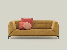 Tufted sofa fabric with removable cover BYRON AERRE