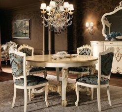 Round dining table MODENESE 11117B