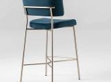 Bar stool Marlen Met blue TRABA