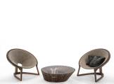 Lounge Chair Ying and Yang RIVA 1920