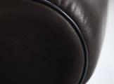 Armchair leather with armrests MICKEY BAXTER