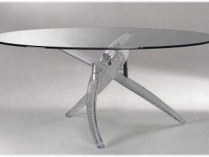 Round dining table REFLEX Fili d'erba 72