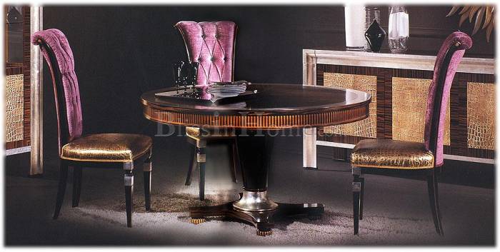 Round dining table Deco Tre CASPANI TINO MS/124/R