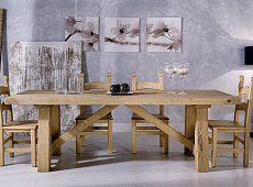 Dining table rectangular ROSSIN and BRAGGION 219