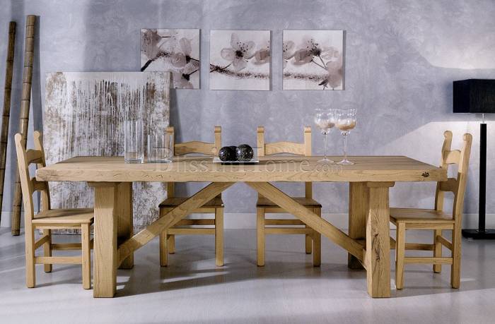 Dining table rectangular ROSSIN and BRAGGION 219