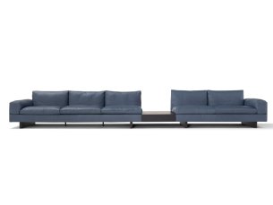 5 seater sofa leather TAU AMURA