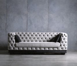 Sofa CHELINI PARIS CAPITONNE