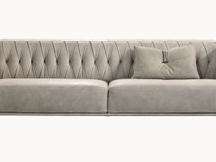 Sofa leather GAMMA ARREDAMENTI MCQUEEN
